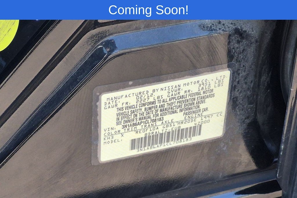 Thumbnail: 2012 Nissan Sentra - 18