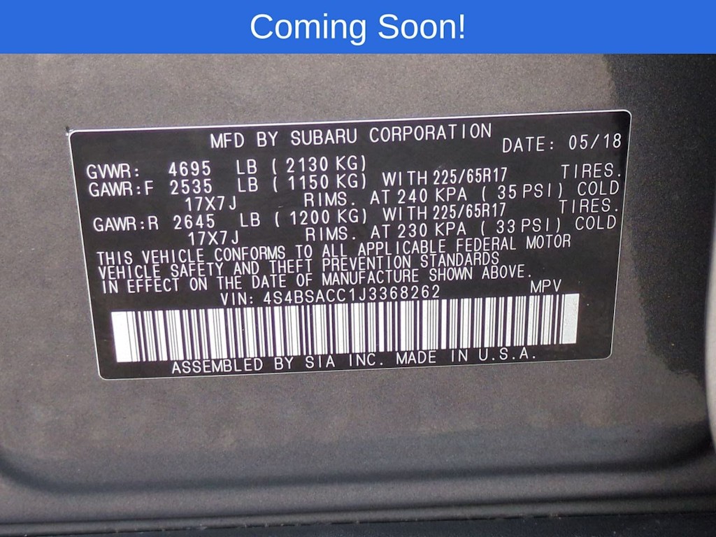 Thumbnail: 2018 Subaru Outback - 20