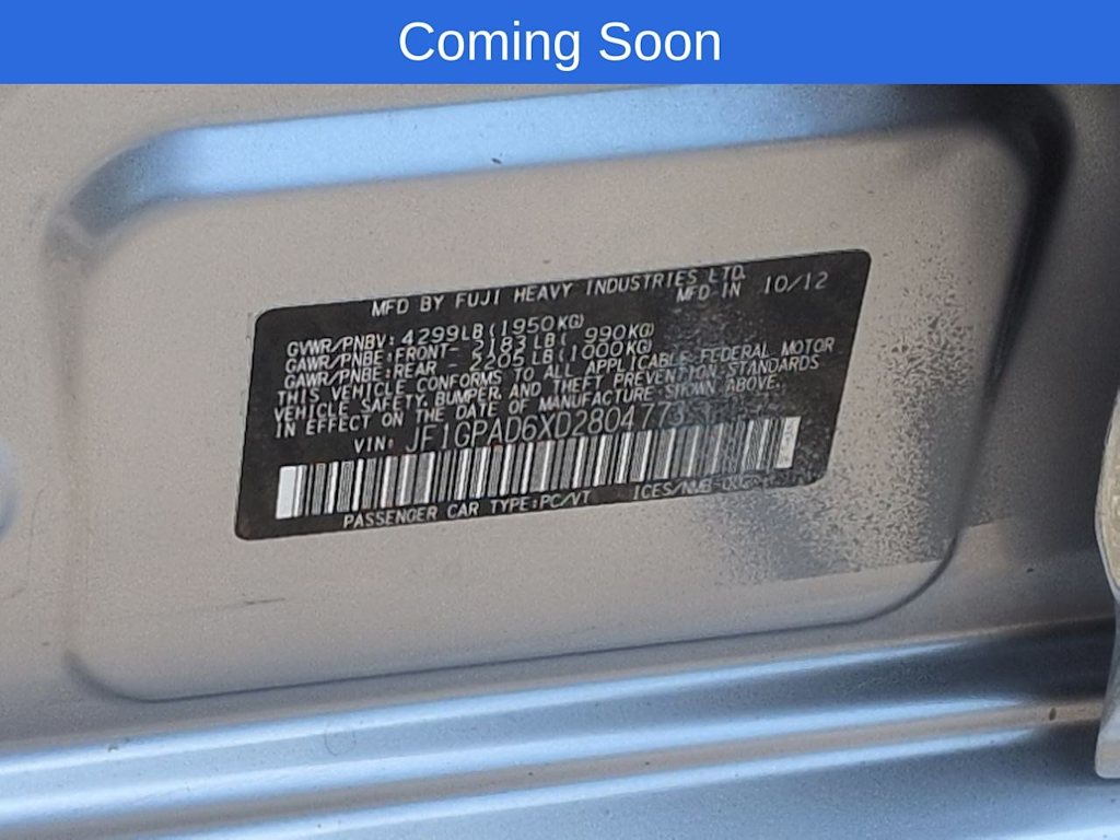 Thumbnail: 2013 Subaru Impreza - 20