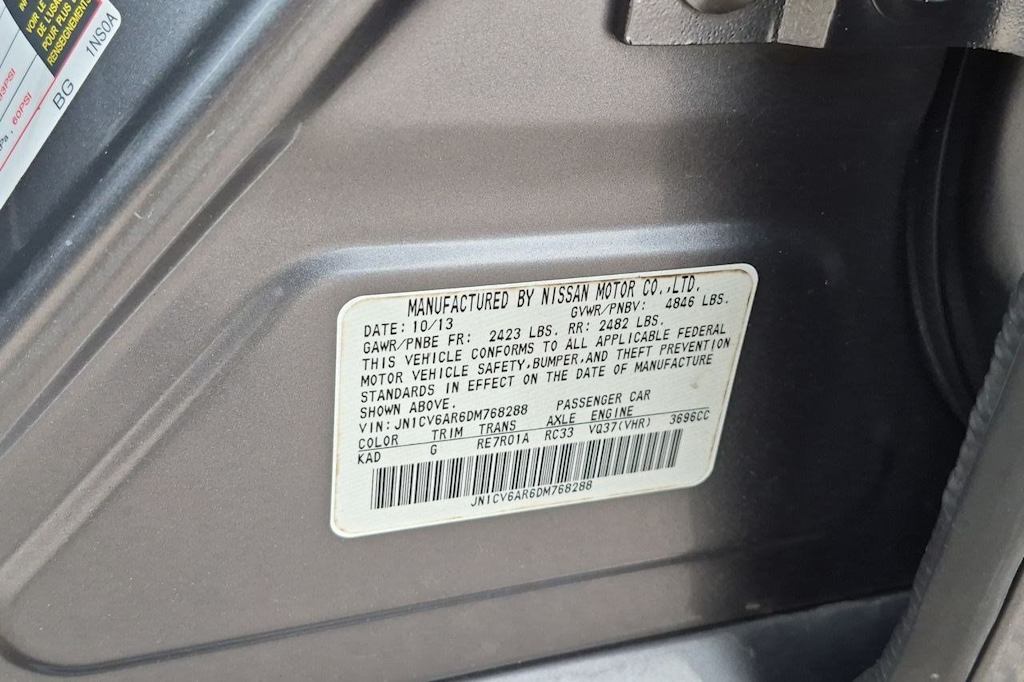 Thumbnail: 2013 INFINITI G37 - 18