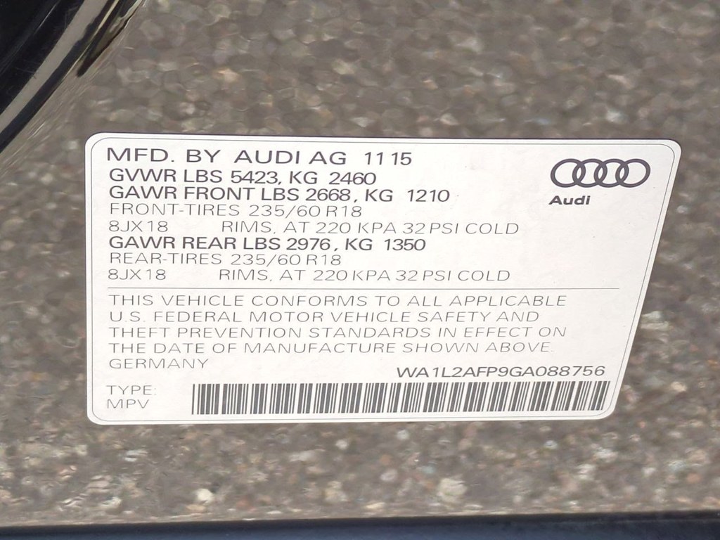 2016 Audi Q5 Premium Plus 20