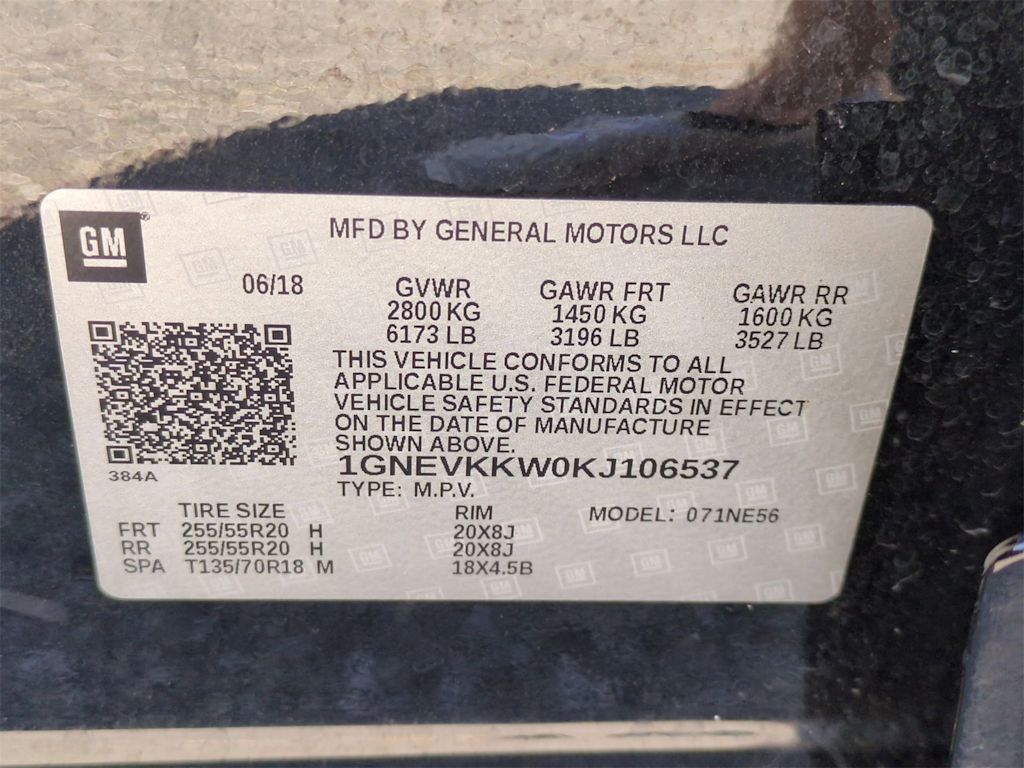 Thumbnail: 2019 Chevrolet Traverse - 18