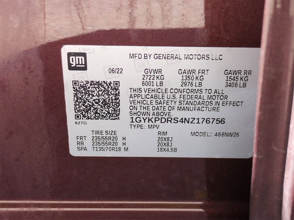 Thumbnail: 2022 Cadillac XT6 - 20