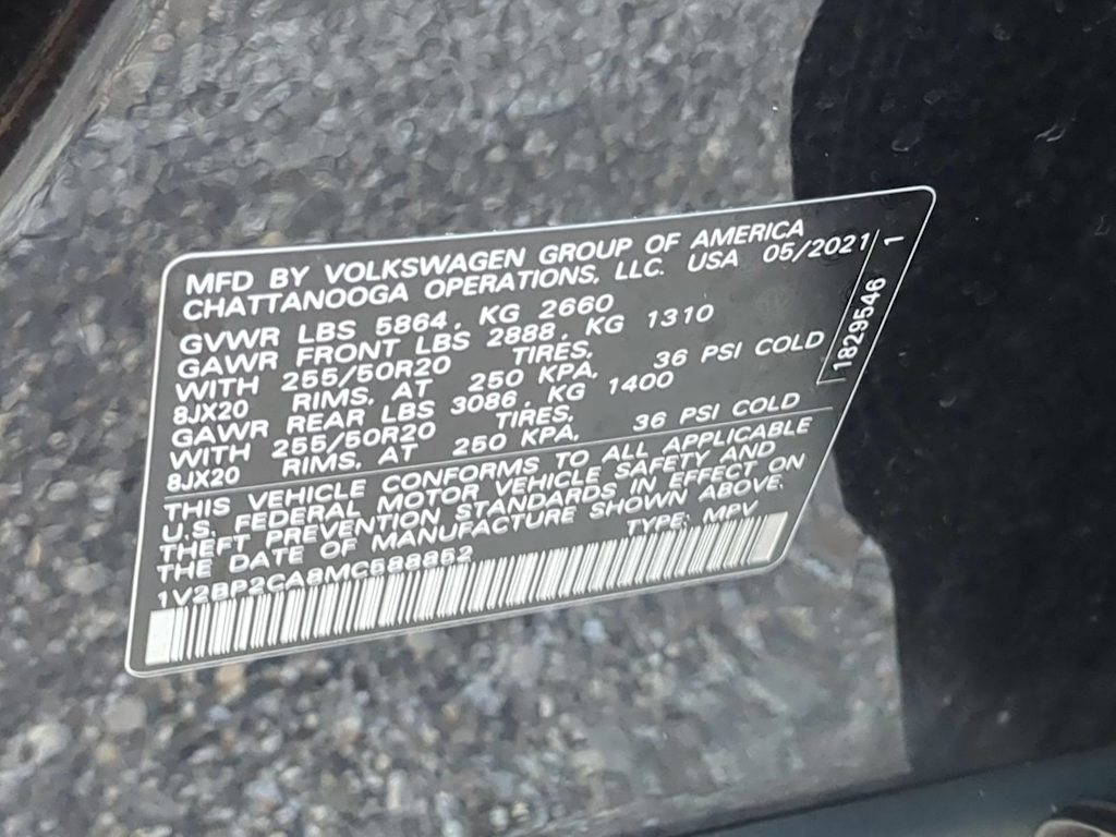 Thumbnail: 2021 Volkswagen Atlas - 13