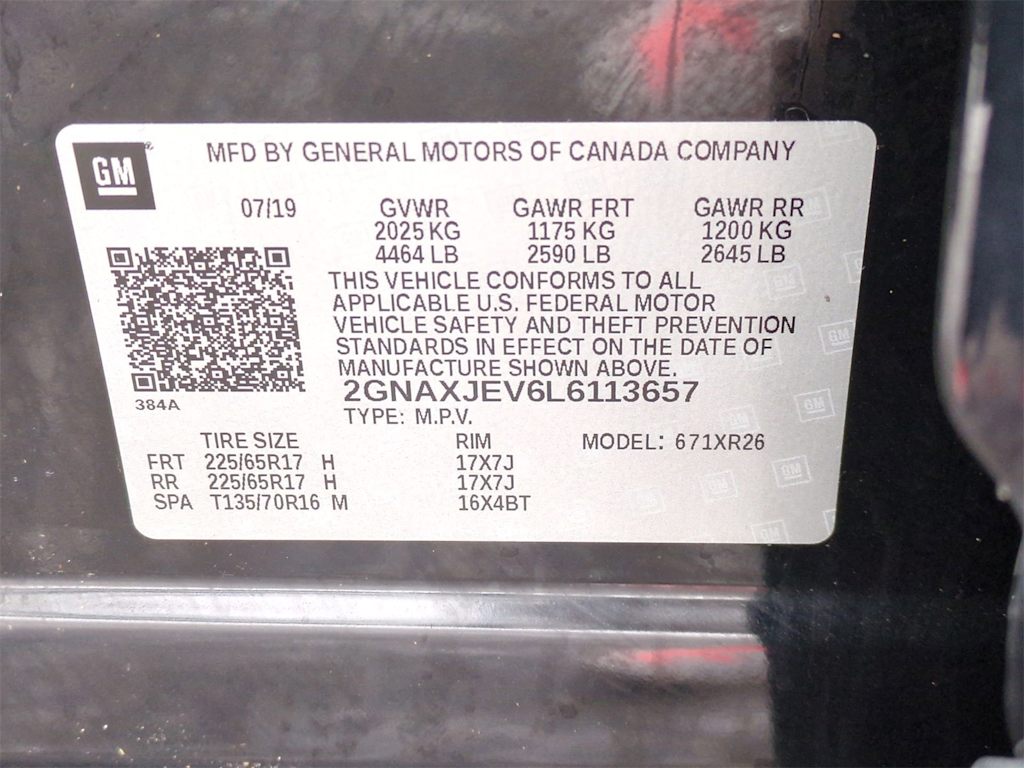 Thumbnail: 2020 Chevrolet Equinox - 18