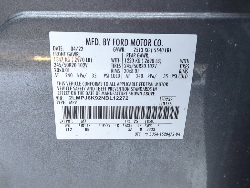 Thumbnail: 2022 Lincoln Nautilus - 18