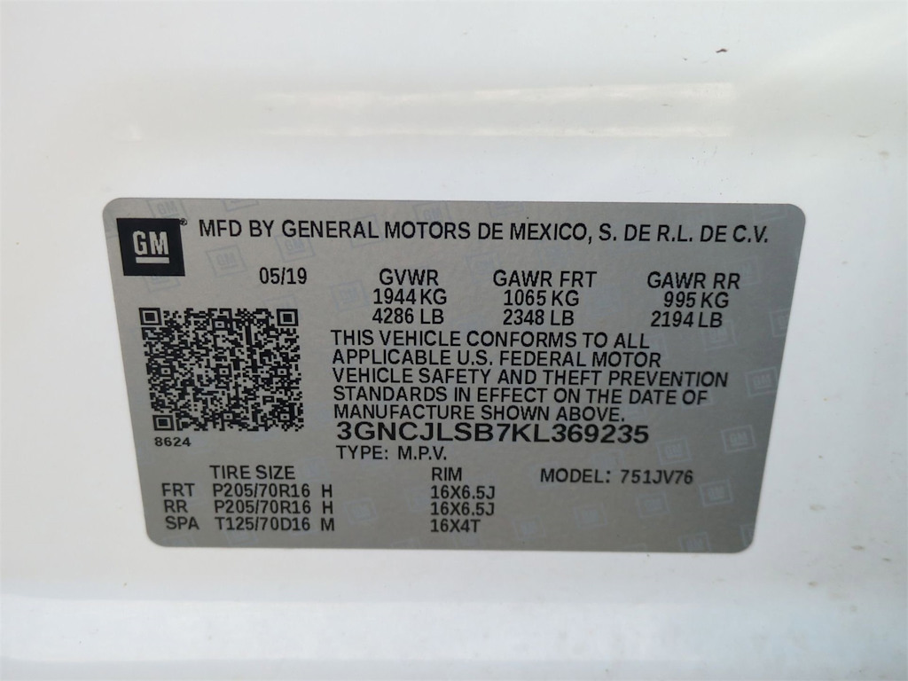 Thumbnail: 2019 Chevrolet Trax - 19