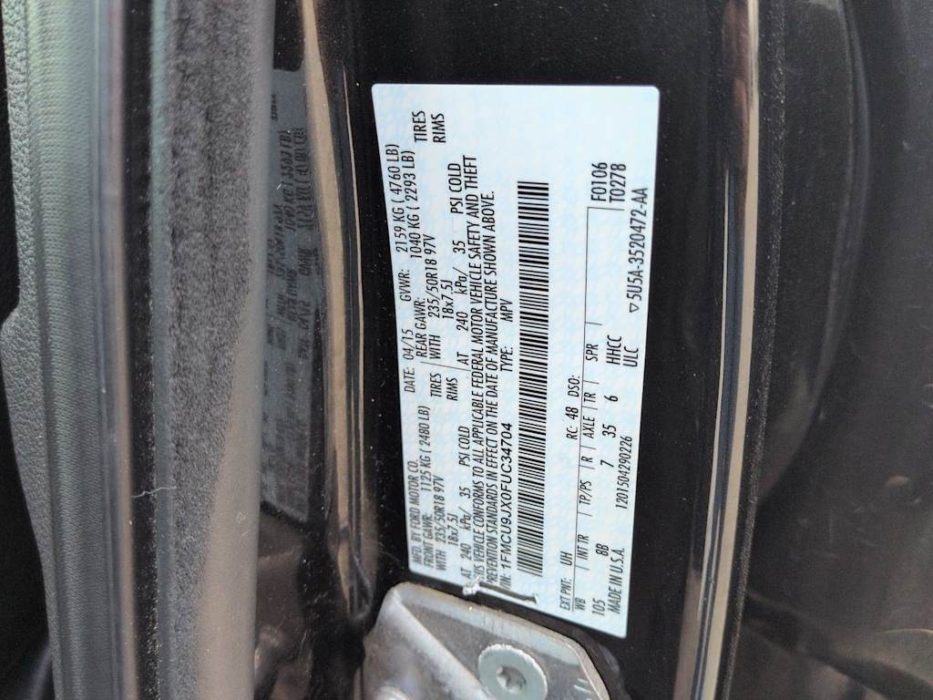 Thumbnail: 2015 Ford Escape - 19