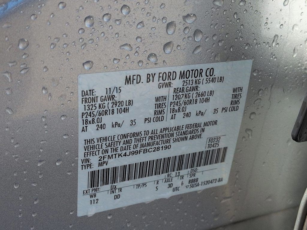 Thumbnail: 2015 Ford Edge - 20