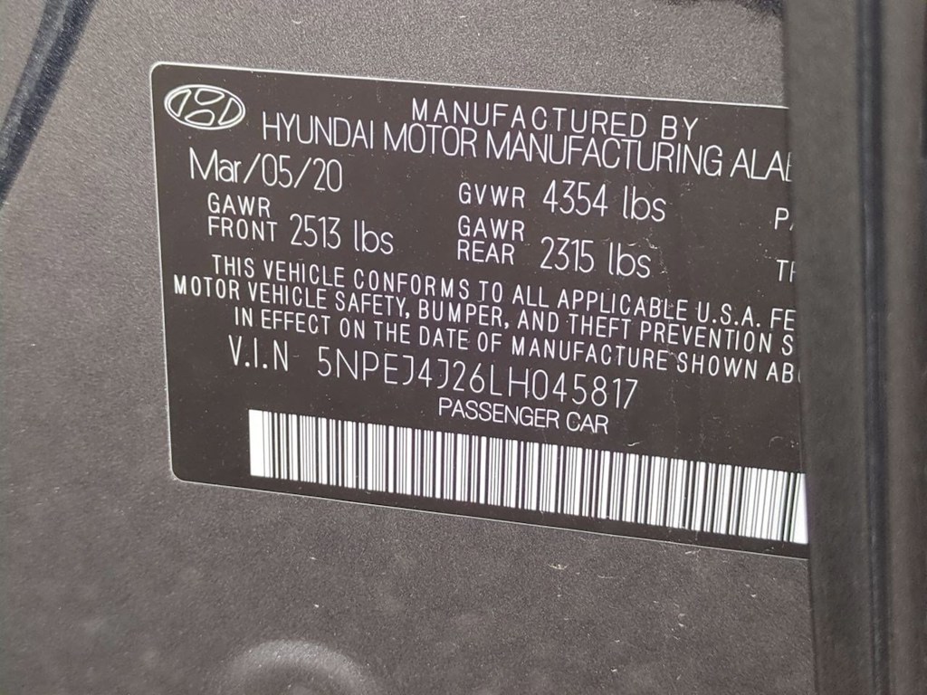 Thumbnail: 2020 Hyundai Sonata - 19