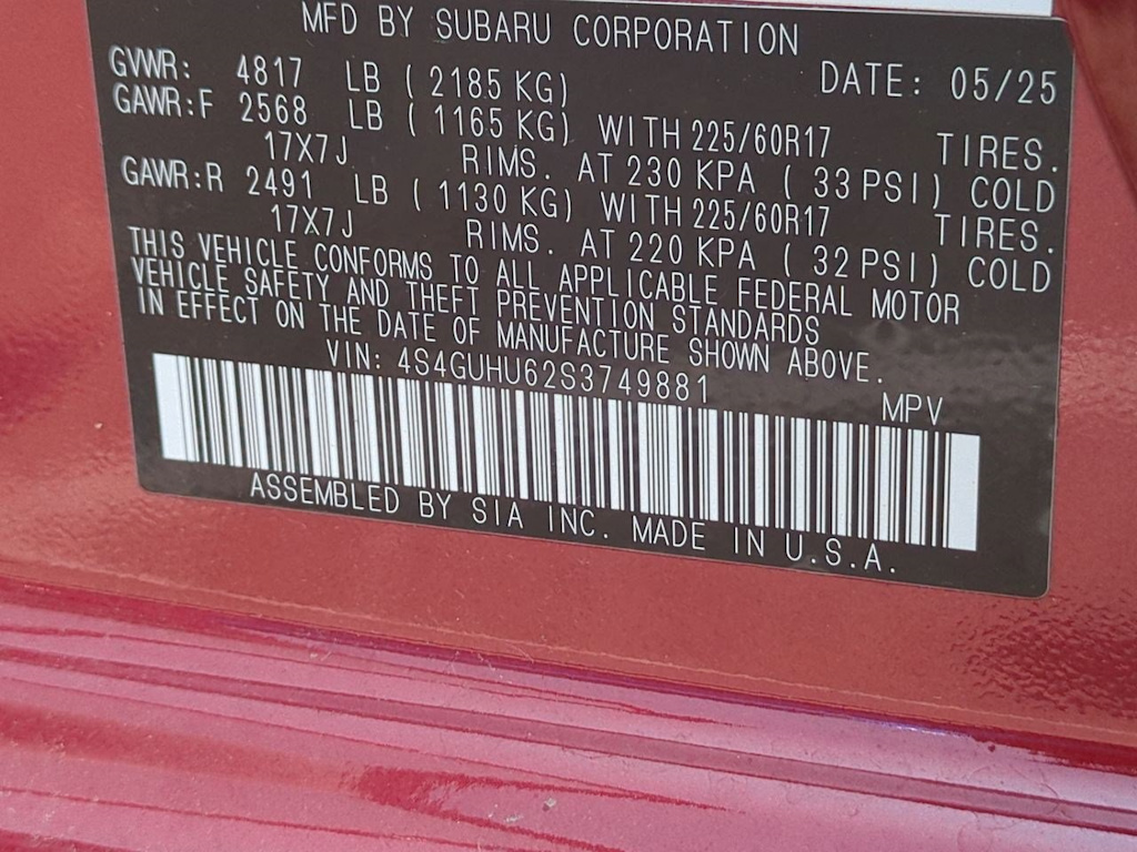 Thumbnail: 2025 Subaru Crosstrek - 18