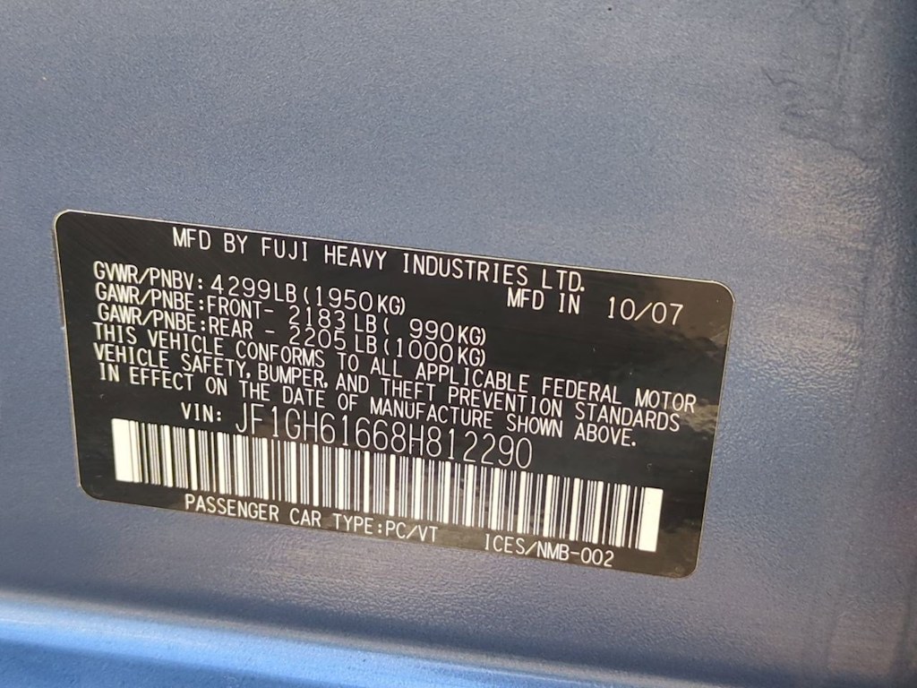 Thumbnail: 2008 Subaru Impreza - 18