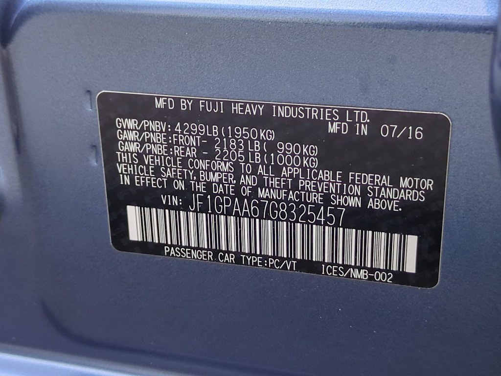 Thumbnail: 2016 Subaru Impreza - 20