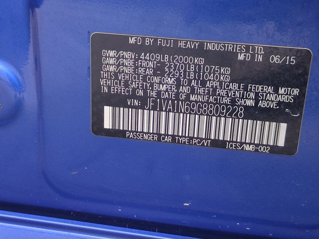 Thumbnail: 2016 Subaru WRX - 18