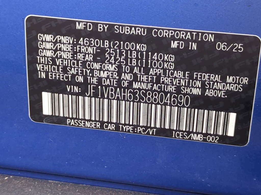 Thumbnail: 2025 Subaru WRX - 18