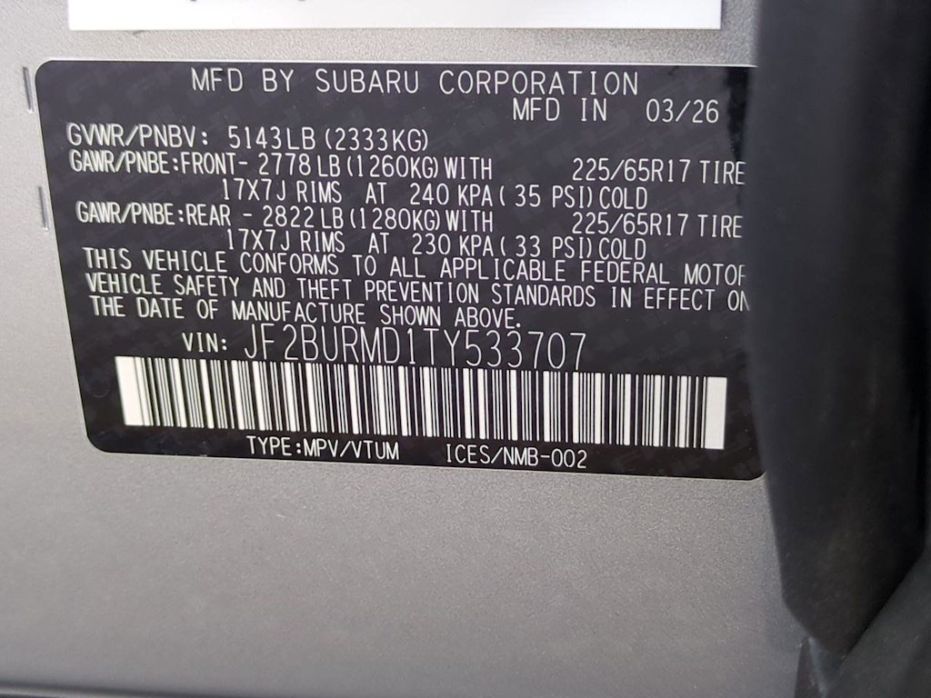 Thumbnail: 2026 Subaru Outback - 16