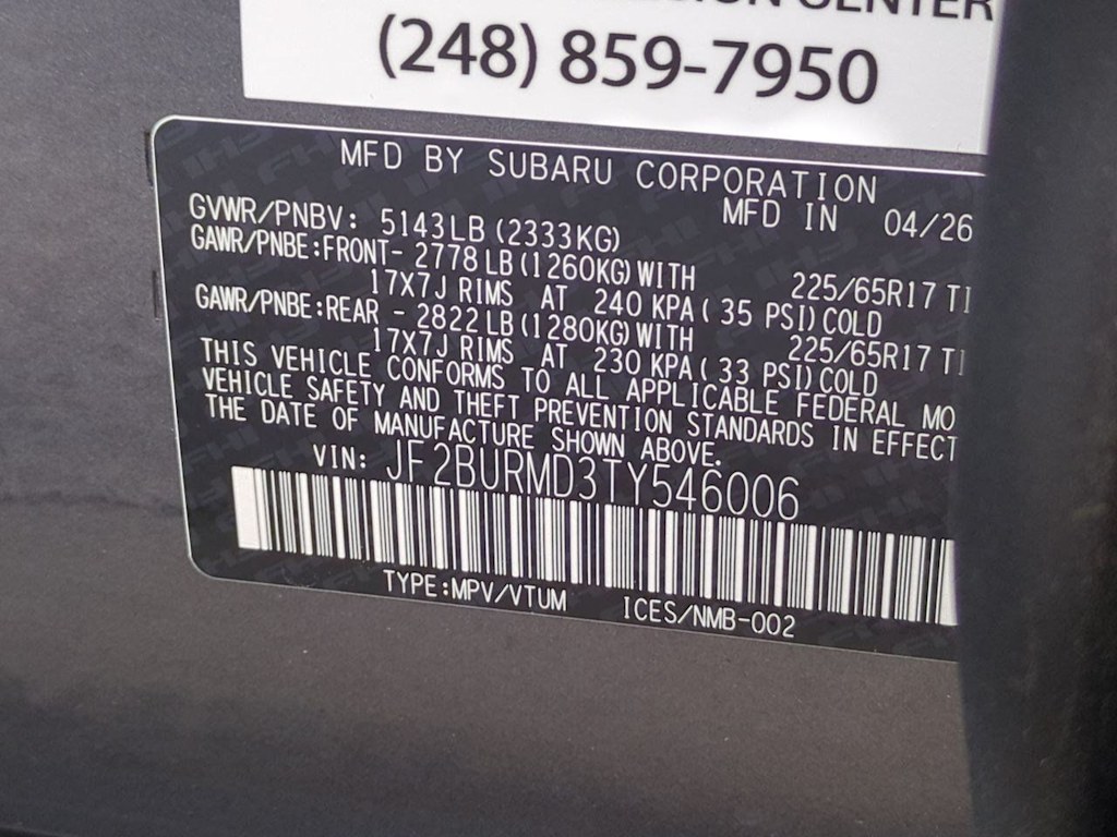 Thumbnail: 2026 Subaru Outback - 18