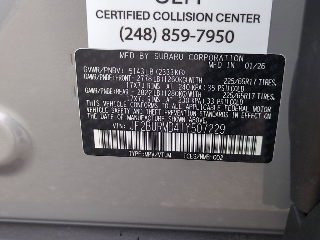 Thumbnail: 2026 Subaru Outback - 18