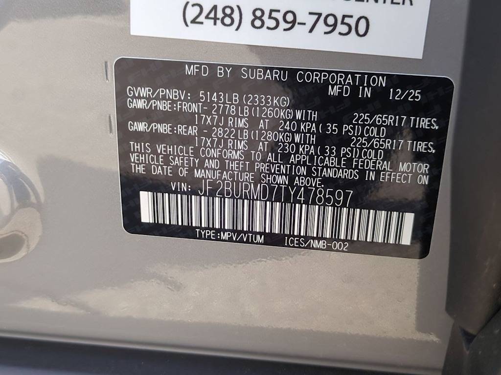 Thumbnail: 2026 Subaru Outback - 17