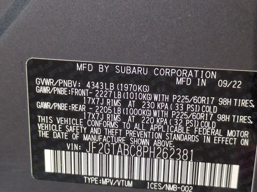 Thumbnail: 2023 Subaru Crosstrek - 19