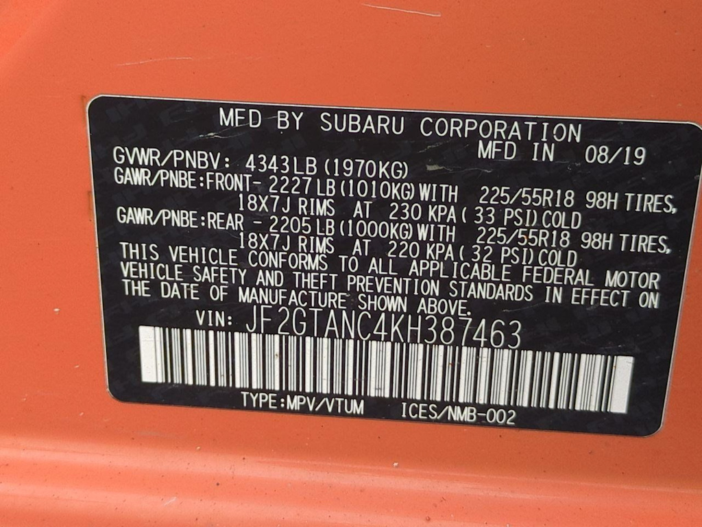 Thumbnail: 2019 Subaru Crosstrek - 19