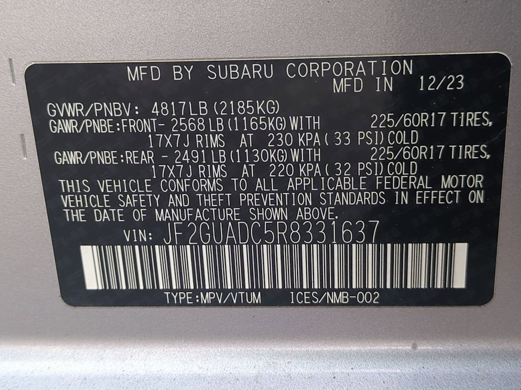 Thumbnail: 2024 Subaru Crosstrek - 19