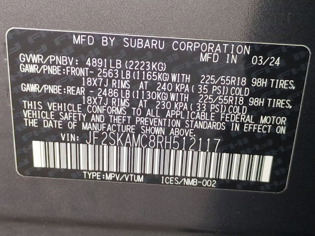 Thumbnail: 2024 Subaru Forester - 19