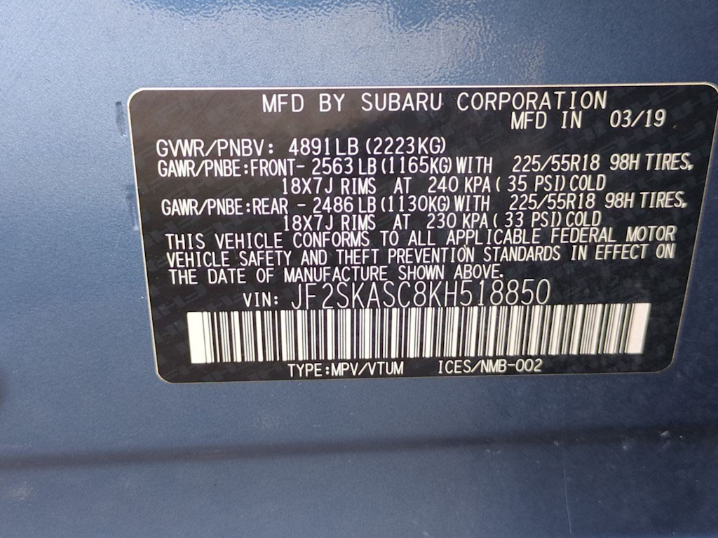 Thumbnail: 2019 Subaru Forester - 18