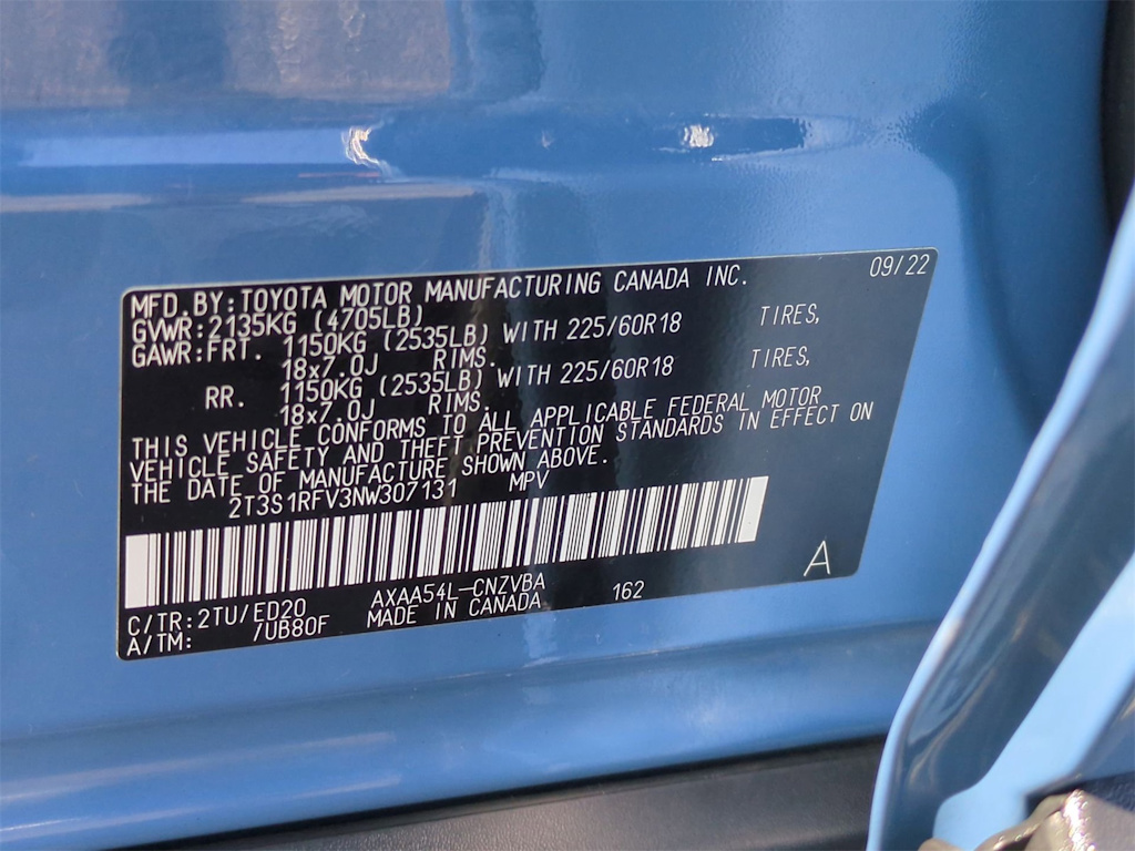 Thumbnail: 2022 Toyota RAV4 - 19