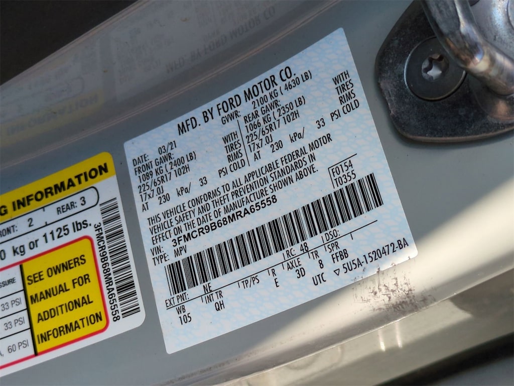 Thumbnail: 2021 Ford Bronco Sport - 18