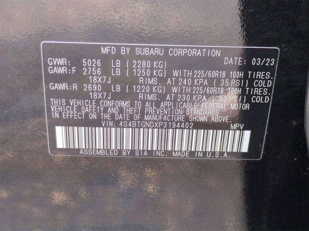 Thumbnail: 2023 Subaru Outback - 18