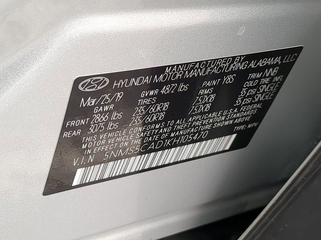 Thumbnail: 2019 Hyundai Santa Fe - 18