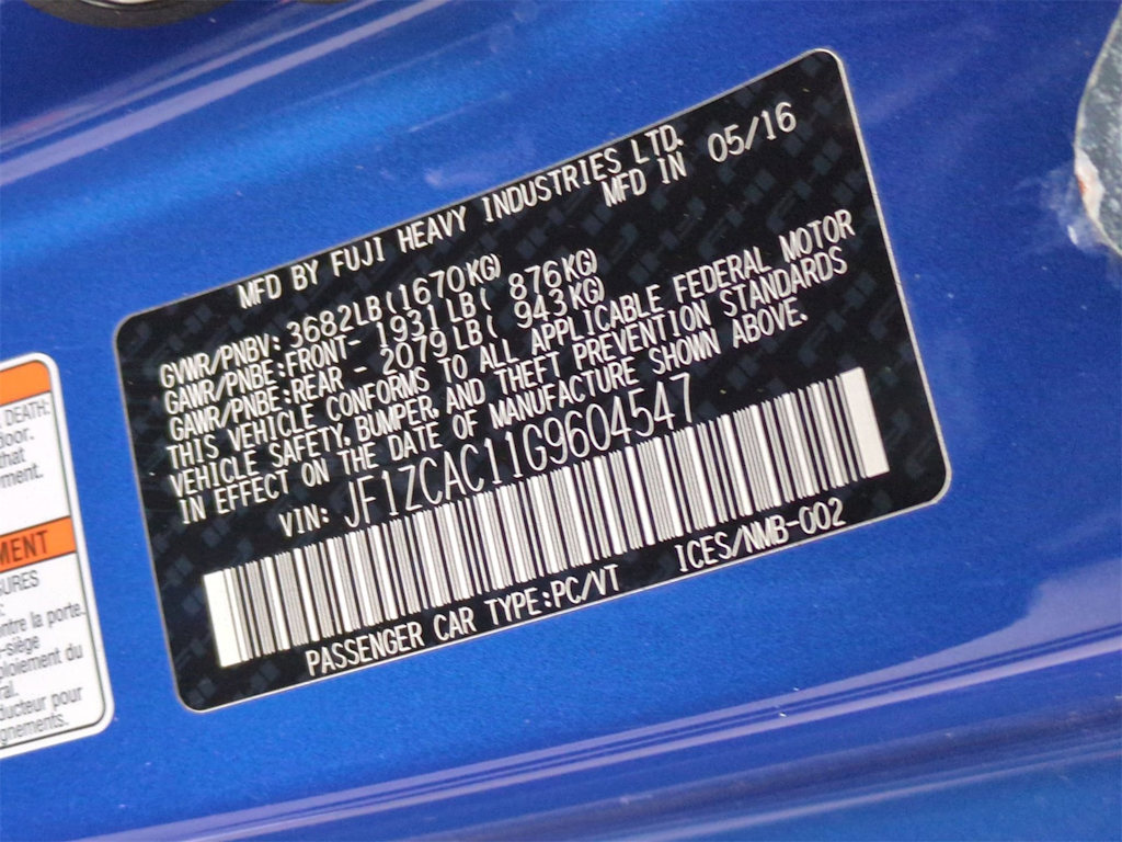 Thumbnail: 2016 Subaru BRZ - 19