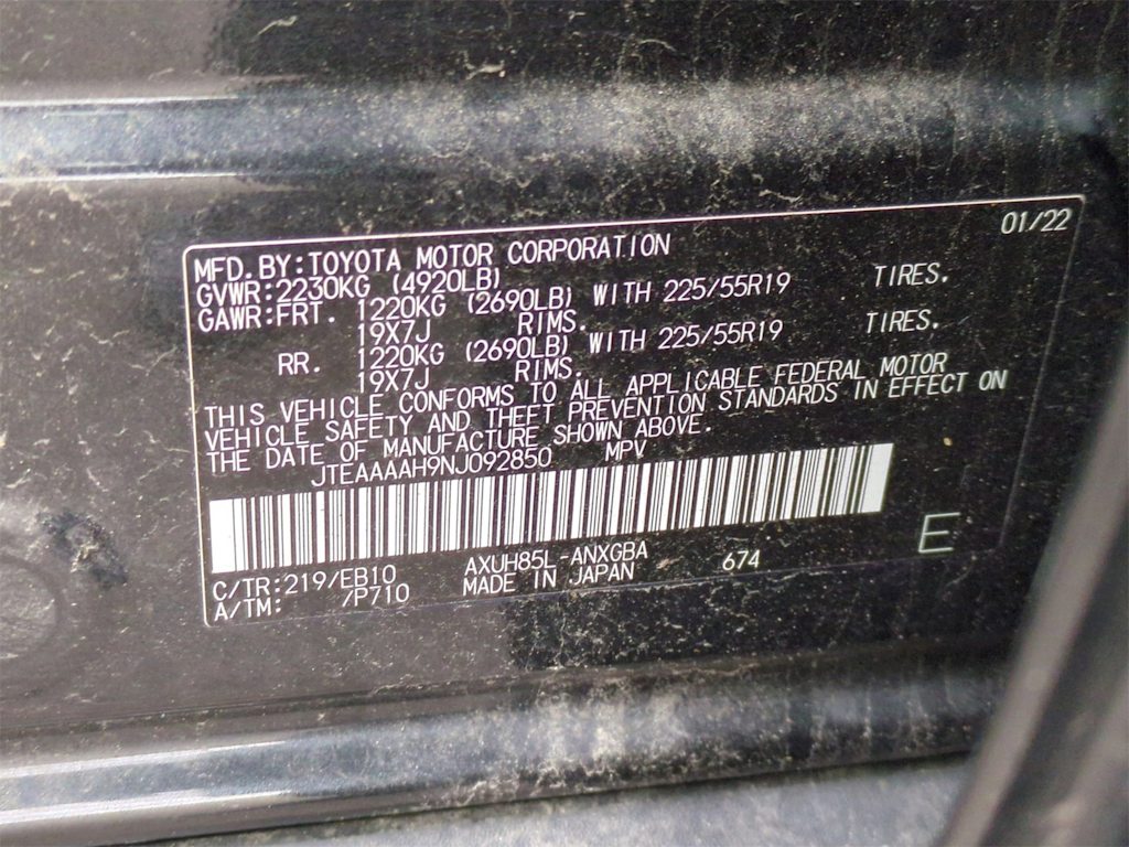 Thumbnail: 2022 Toyota Venza - 19