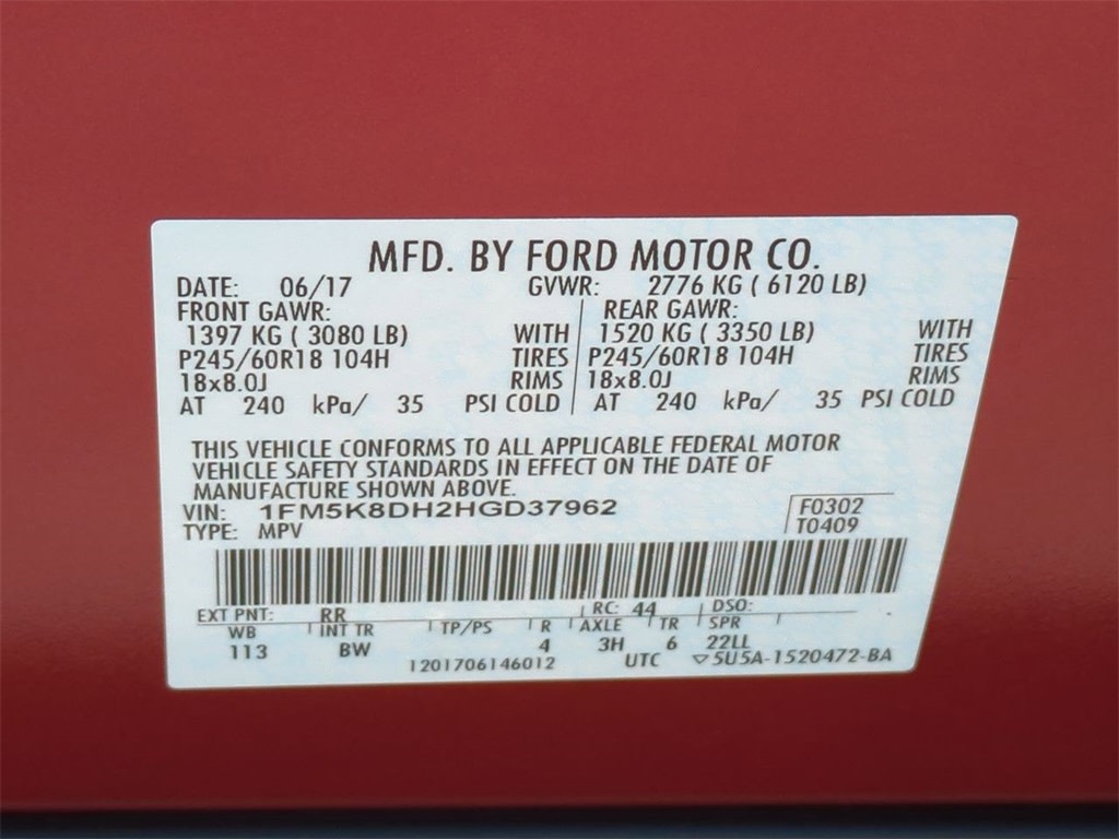 Thumbnail: 2017 Ford Explorer - 19