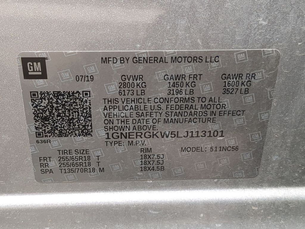 Thumbnail: 2020 Chevrolet Traverse - 18