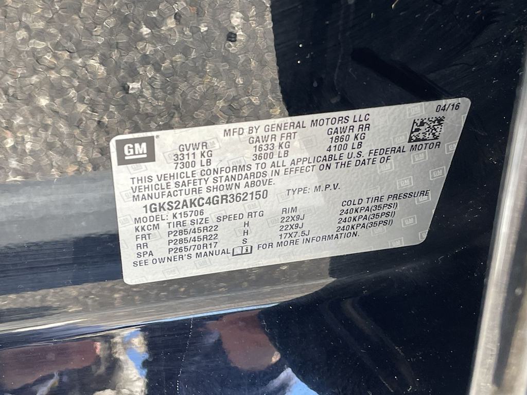 Thumbnail: 2016 GMC Yukon - 19