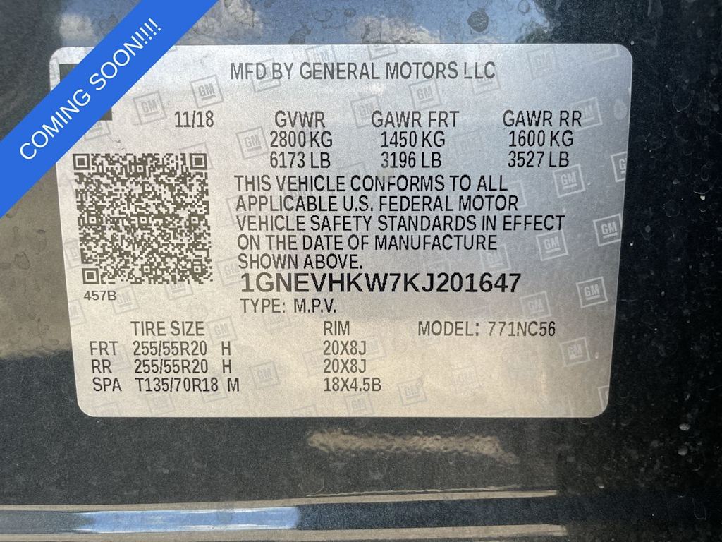 Thumbnail: 2019 Chevrolet Traverse - 19