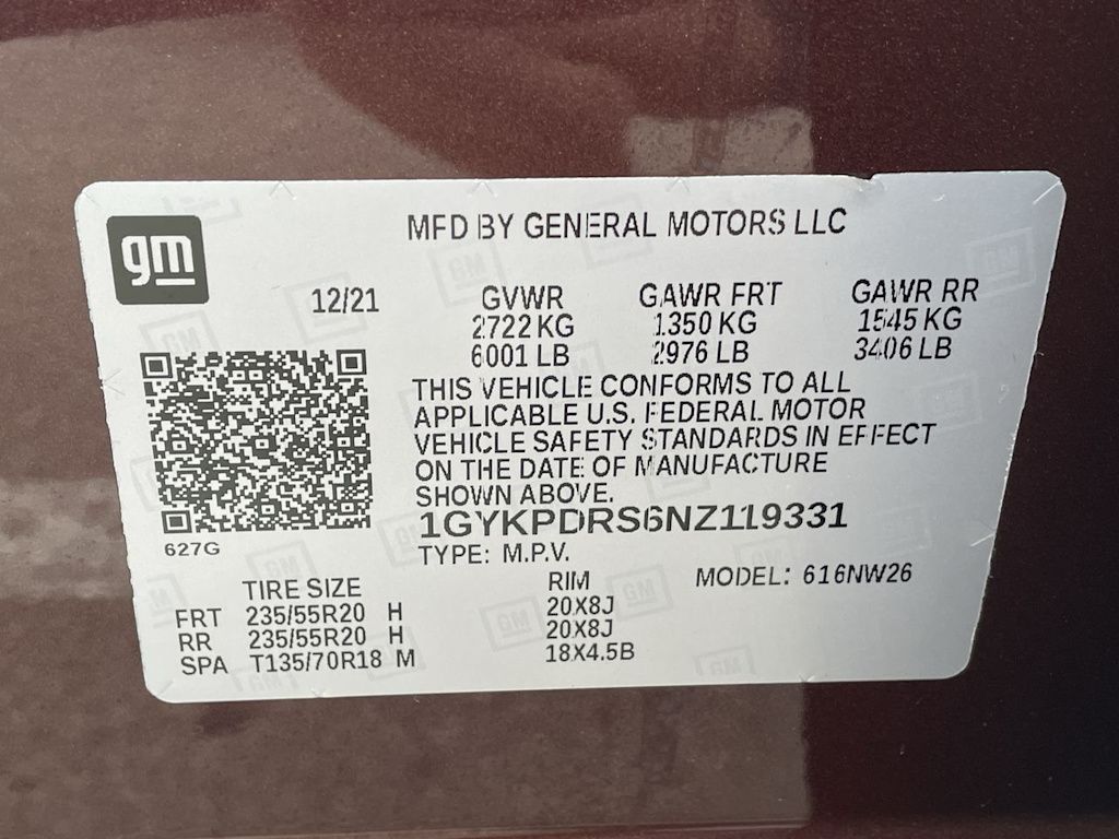 Thumbnail: 2022 Cadillac XT6 - 18