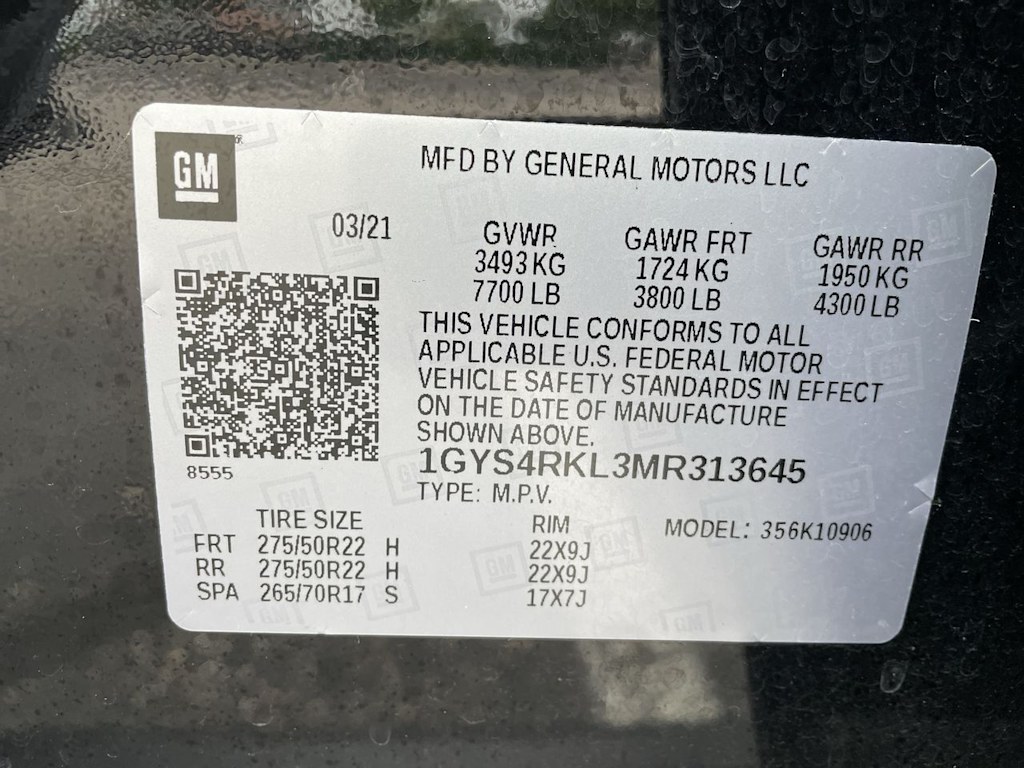 2021 Cadillac Escalade ESV Sport Platinum 17