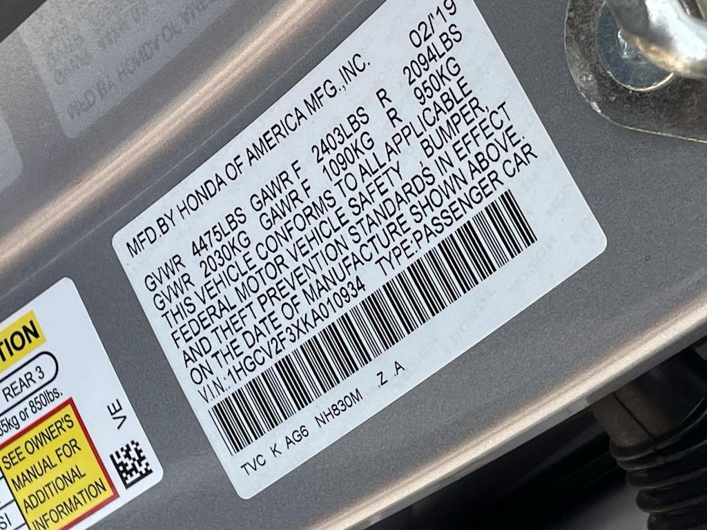 Thumbnail: 2019 Honda Accord - 19