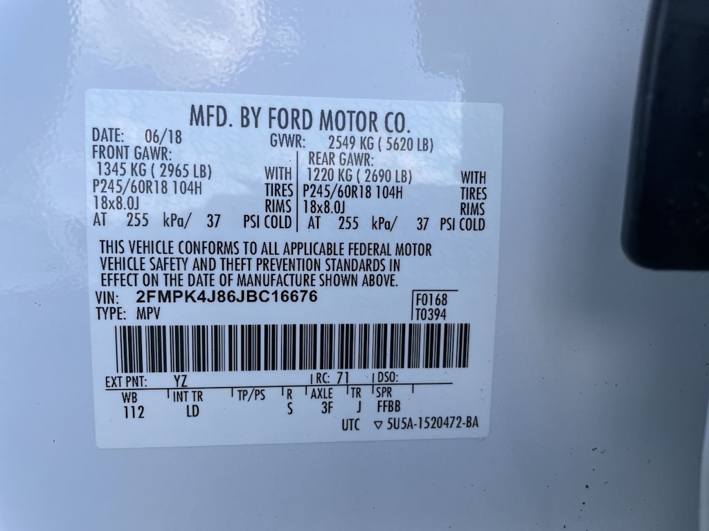 Thumbnail: 2018 Ford Edge - 18