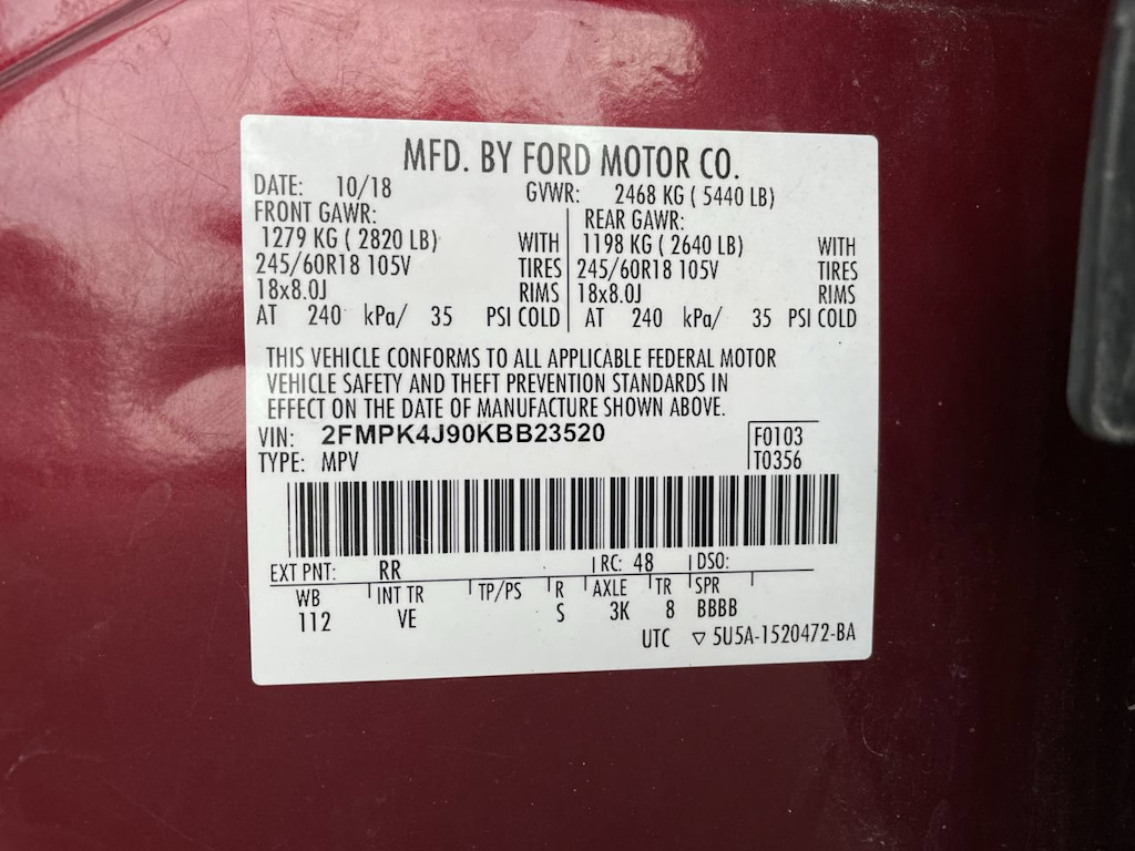 Thumbnail: 2019 Ford Edge - 17