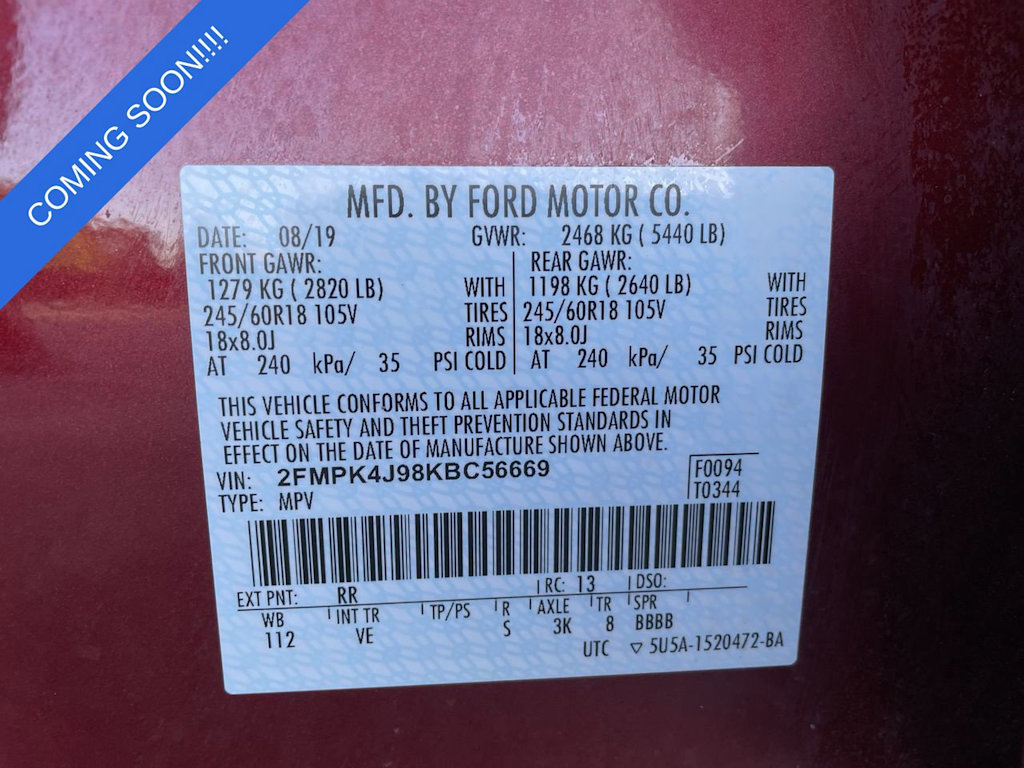 Thumbnail: 2019 Ford Edge - 17