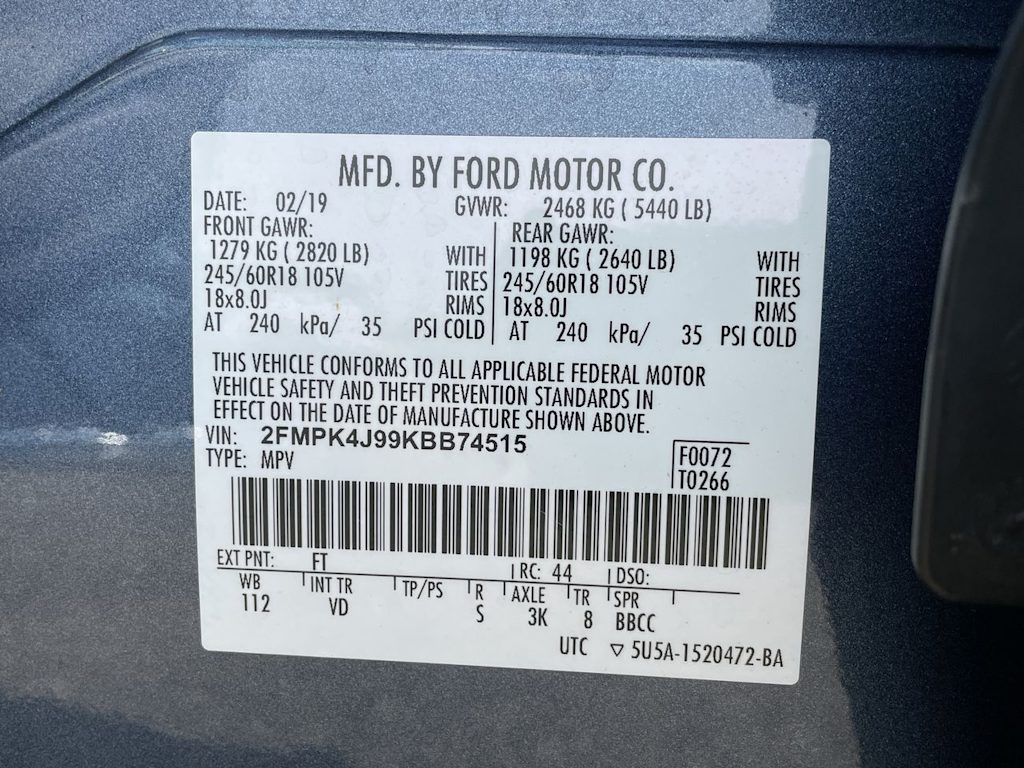 Thumbnail: 2019 Ford Edge - 17