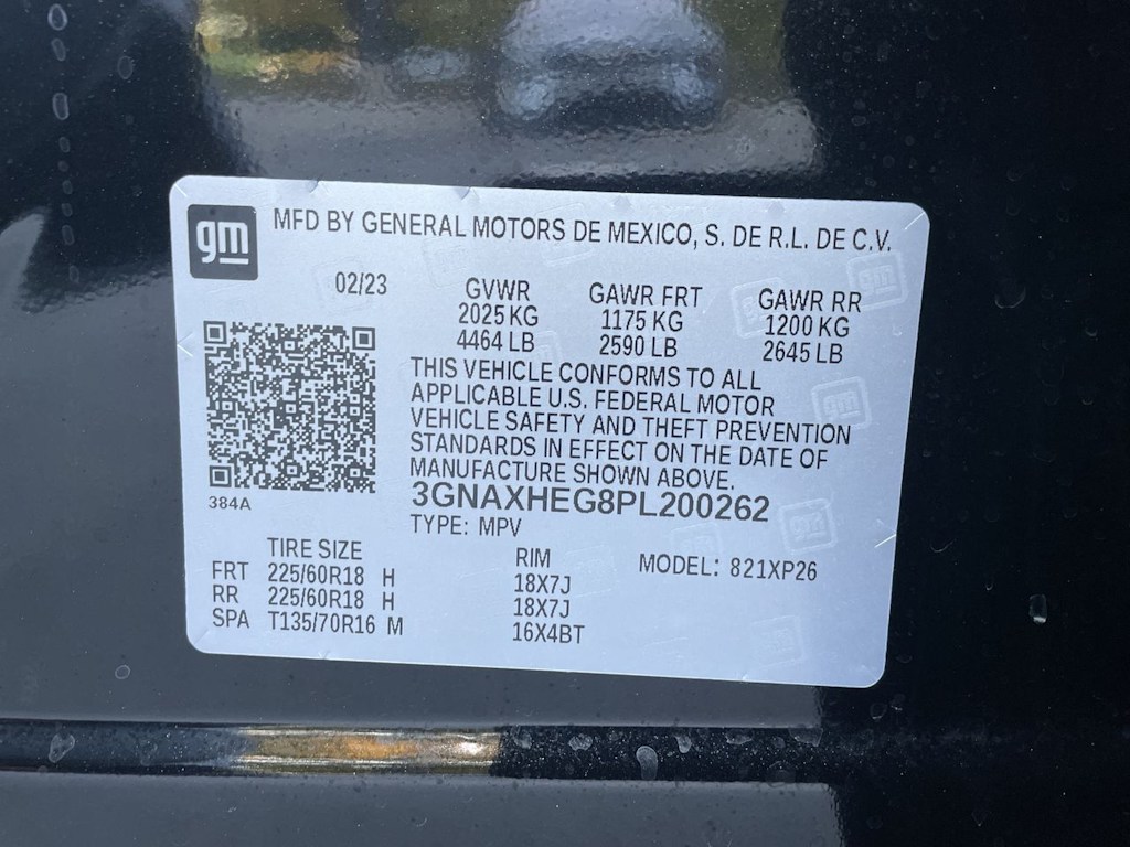 Thumbnail: 2023 Chevrolet Equinox - 16