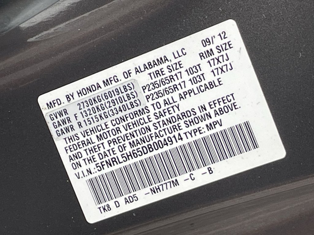 Thumbnail: 2013 Honda Odyssey - 17