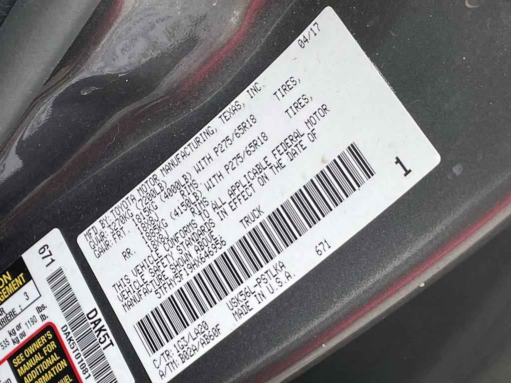 Thumbnail: 2017 Toyota Tundra - 37