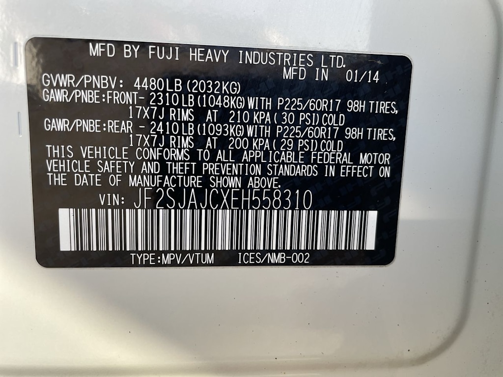 Thumbnail: 2014 Subaru Forester - 18