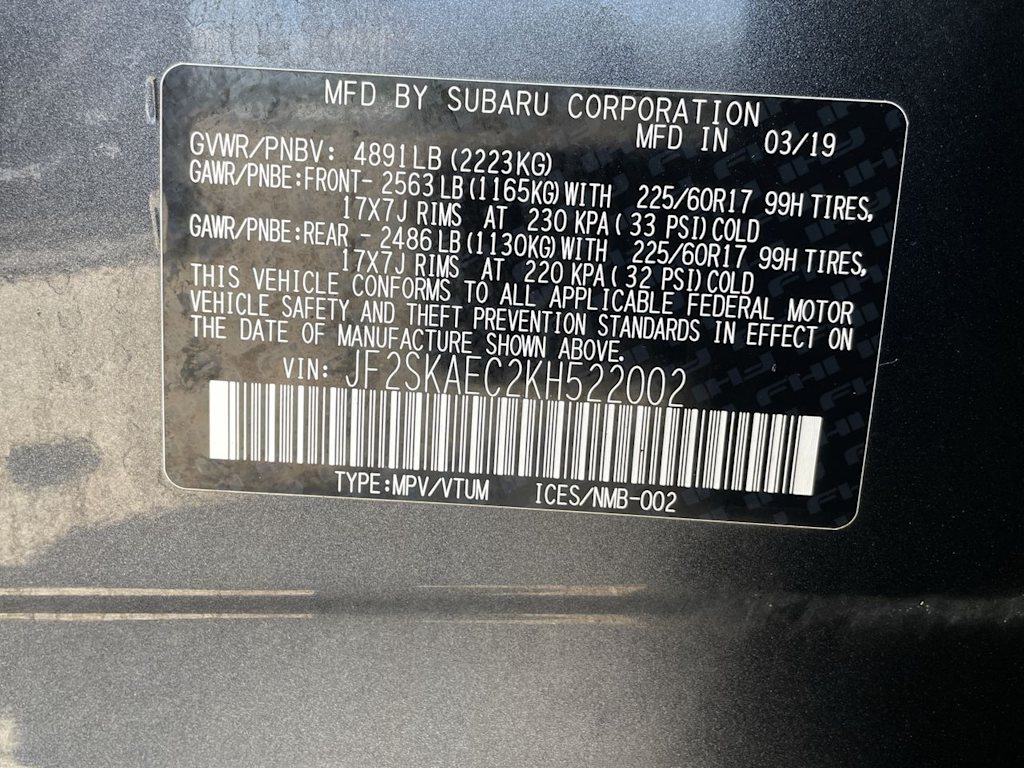 Thumbnail: 2019 Subaru Forester - 17